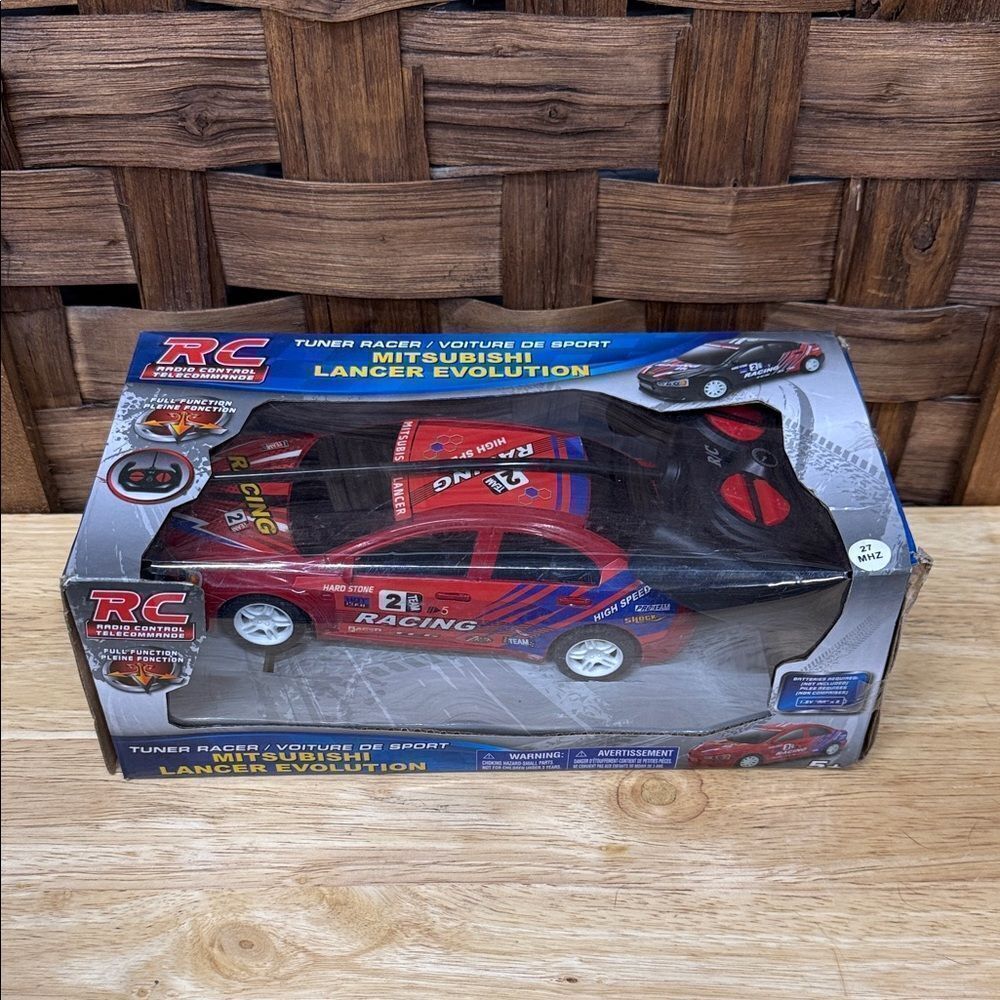 Mitsubishi Lancer Évolution RC Racing Car Toy - Red